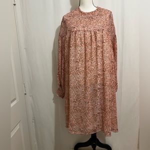 Terra & sky long sleeve dress size 3X floral print